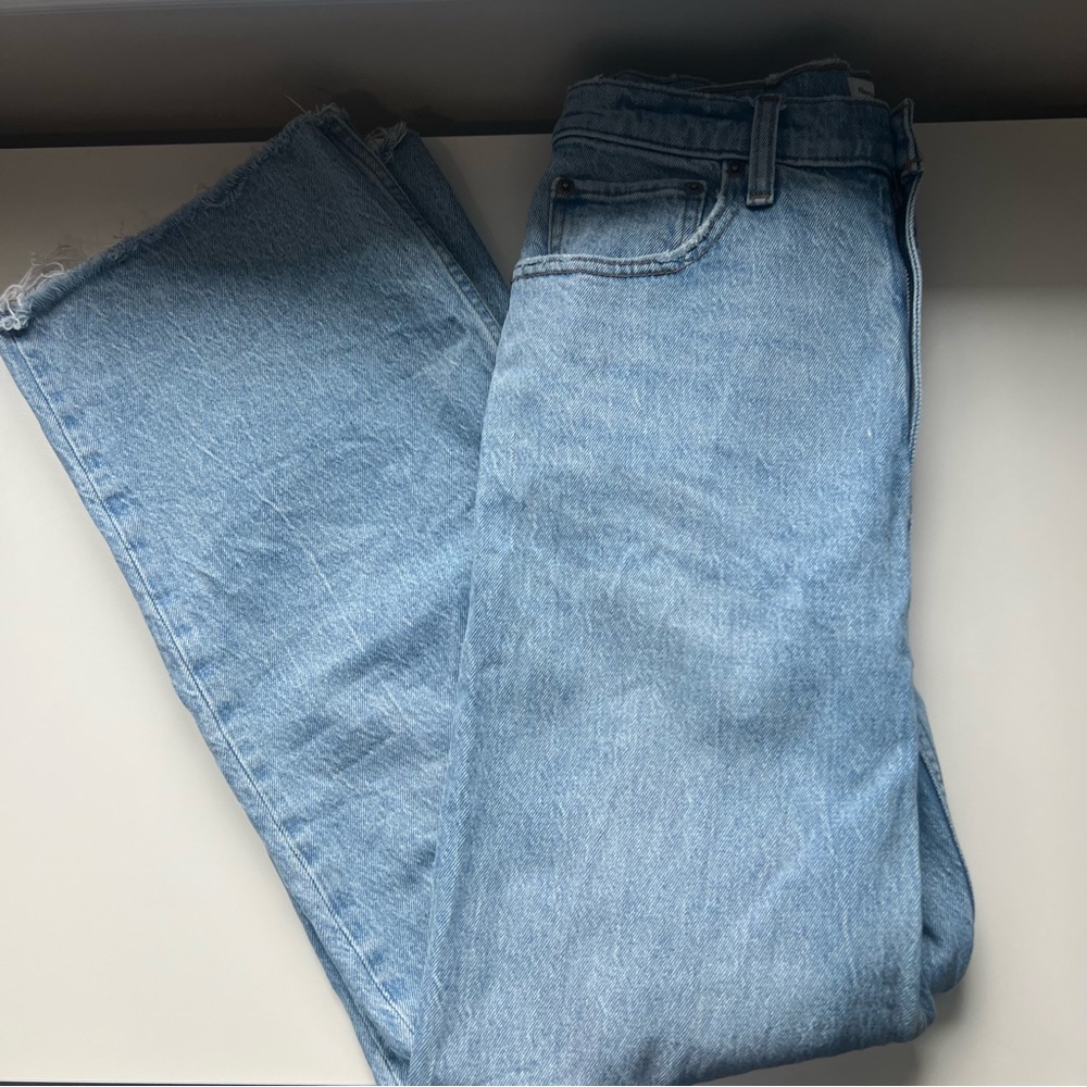 Abercrombie & Fitch Light Blue Women Jeans - Picture 6 of 9